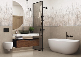 Керамогранит Alma Ceramica GFU60120FLO14L лаппатированный Флора (Flora) 60x120