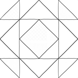 Керамогранит декор Lasselsberger Домино 6032-0432 30х30
