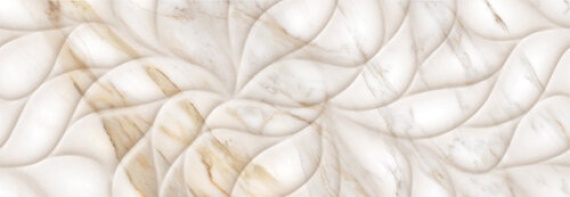 Керамическая плитка ELETTO Calacatta Oro 700x242 Struttura ректификат