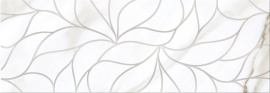 Керамическая плитка ELETTO Calacatta 700х242 декор Light Struttura ректификат