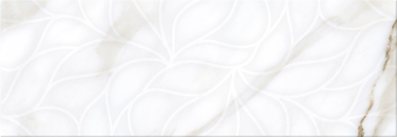 Керамическая плитка ELETTO Calacatta 700х242 Light Struttura ректификат