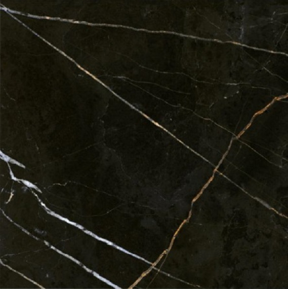 Плитка напольная ELETTO Black & Gold 420x420