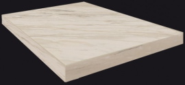 Ступени ColiseumGres 620070000950 Портофино Белый Ступень Угловая правая 33x45