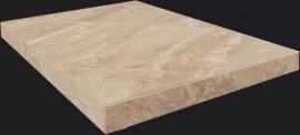 Ступени ColiseumGres 620070000954 Портофино Бежевый Ступень Угловая левая 33x45