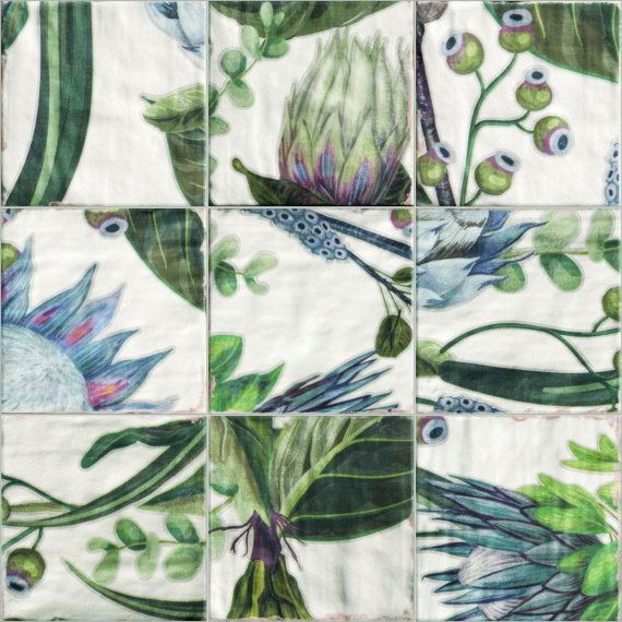 Плитка Mainzu PT03221 Cinque Terre Decor Protea 20x20
