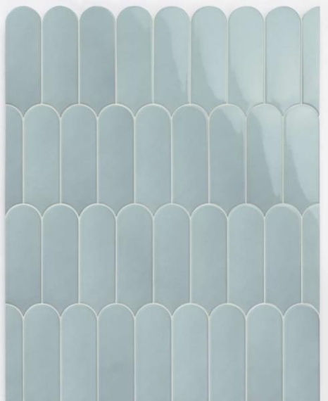 Плитка Natucer Fan Mix Acqua 7.2x19.5