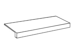 Ступень фронтальная ColiseumGres Da Vinci White Scalino Frontale 620070002300 33x60