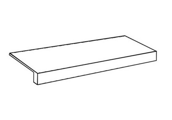 Ступень фронтальная ColiseumGres Da Vinci White Scalino Frontale 620070002300 33x60