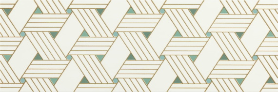 Плитка 600080000432 Coliseumgres Lifestyle White Inserto Twist 25x75