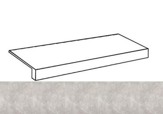 Ступень 620070001983 Coliseumgres Impero Tiberio Scalino Front 33x45