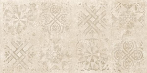 Керамогранит Idalgo Granite Stone Cement Бежевый SR Декор 59.9x120