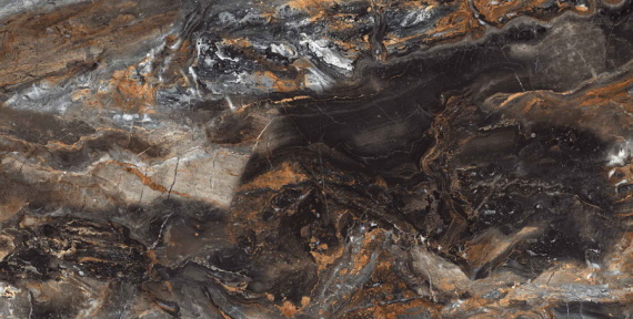 Керамогранит Neodom 20432 Stone&More Lawa Nero Carving 60x120
