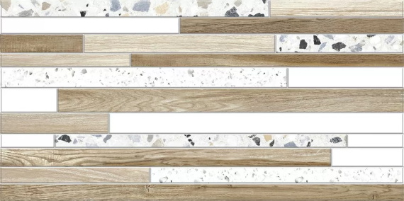 Плитка Alma Ceramica TWU09BLB024 Bilbao рельефная 249*500*8,5
