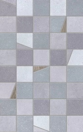 Плитка 04-01-1-09-05-06-2840-2 Creto ВСТАВКА MISTY MOSAIC MIX 25Х40