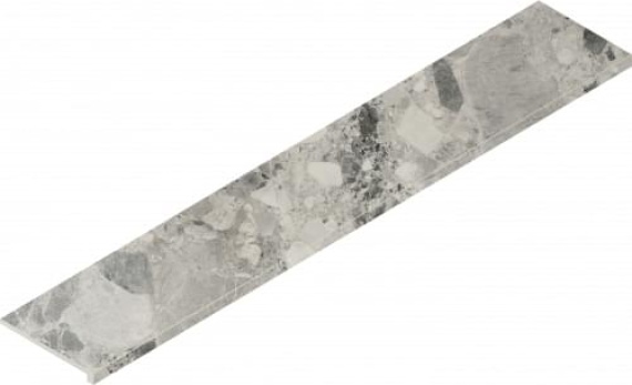 Ступень 620070002354 Italon Continuum Stone Grey Scalino Ang Dx 33x160