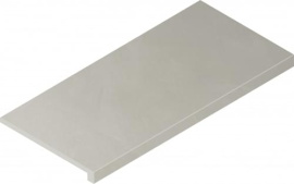 Ступень 620070002311 Italon Continuum Silver Scalino Front 33x60