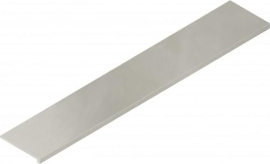 Ступень 620070002341 Italon Continuum Silver Scalino Front 33x160