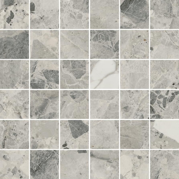 Мозаика 610110001024 Italon Continuum Stone Grey Mosaico 30x30