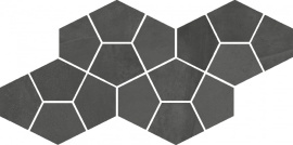 Мозаика 620110000185 Italon Continuum Petrol Mosaico Prism 20.5x41.3