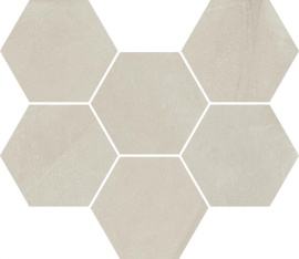 Мозаика 620110000187 Italon Continuum Pure Mosaico Hexagon 25x29