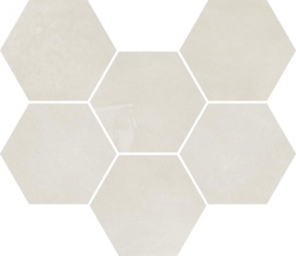 Мозаика 620110000186 Italon Continuum Polar Mosaico Hexagon 25x29