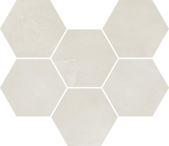 Мозаика 620110000186 Italon Continuum Polar Mosaico Hexagon 25x29