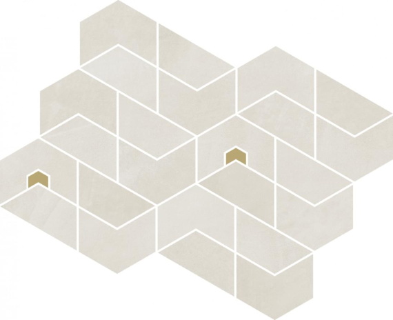 Мозаика 620110000179 Italon Continuum Polar Mosaico Jewel 31.1x38.2