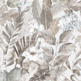 Керамогранит Staro Slim Elite Flower Decor 60x120 Matt 2 шт в комплекте С0005508