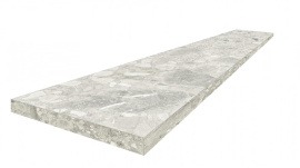 Керамогранит 620070002484 Brera White Scalino Angolo Dx 33x120