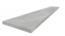 Керамогранит 620070002479 Astro Silver Scalino Angolo Sx 33x120