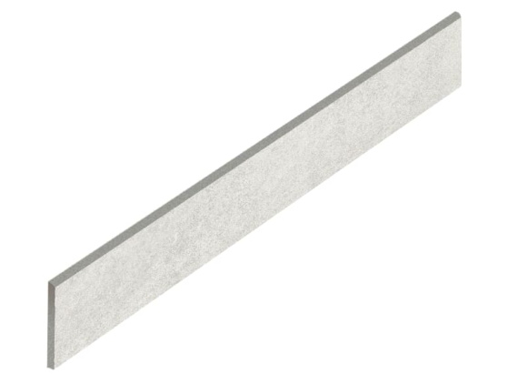 Керамогранит 610130005358 Astro White Battiscopa 7.2x60