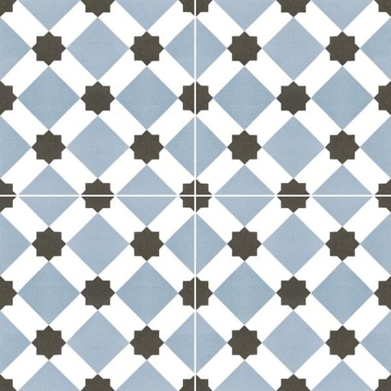 Напольная плитка Dual Gres DG_CH_HOW_BLU_N Chic Howard Blue 45x45