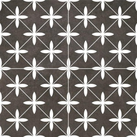 Напольная плитка Dual Gres DG_CH_DP_WH_DP Chic Poole Black 45x45