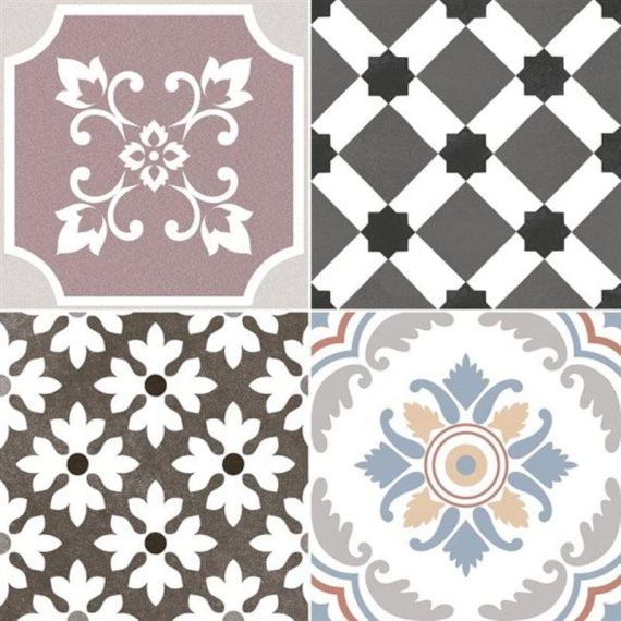 Напольная плитка Dual Gres DG_CH_HEL_W_DP Chic Helen Warm 45x45
