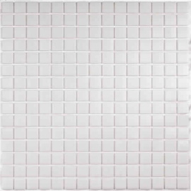 Мозаика Simple White (стекло) 20*20 327*327