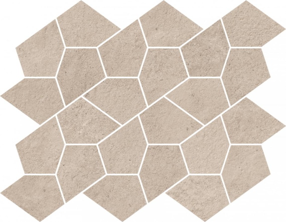 Мозаика Italon 620110000195 Eternum Cream Mosaico Kaleido 27.6x35.6