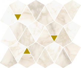 Мозаика Italon 600110000975 Eternum Carrara Mosaico Vertex 25.8x30
