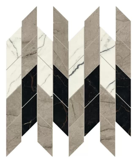 Мозаика Atlas Concorde Russia 600110000973 Forte Dei Marmi Waterfall Lapp Mosaics 30.8x28.4