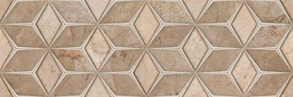 Плитка Primavera DC06-04 Empressa Brown Decor 04 carving 30x90