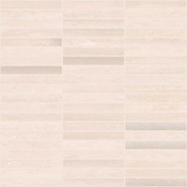 41zero42 4101089 Italic Mosaic Travertino 30x30