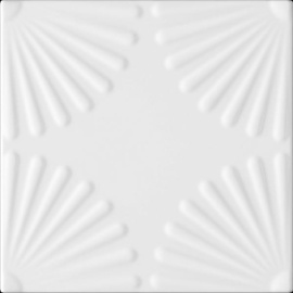 41zero42 4101034 Superclassica SCW Bloom Bianco 12.5x12.5