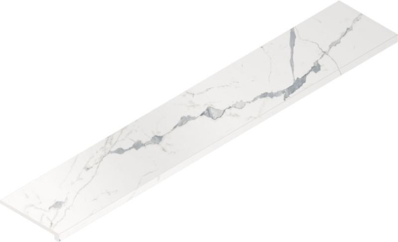 Italon 620070002612 Stellaris Statuario White Scalino Front 33x160
