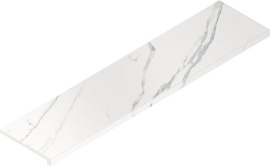 Italon 620070002591 Stellaris Statuario White Scalino Front 33x120