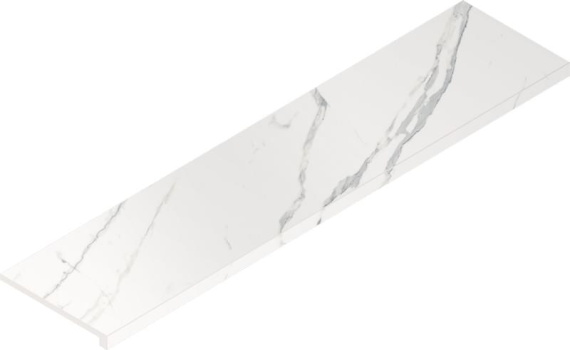 Italon 620070002591 Stellaris Statuario White Scalino Front 33x120