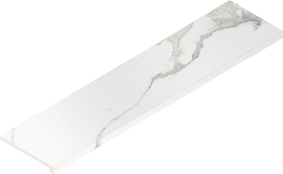 Italon 620070002598 Stellaris Statuario White Scalino Angulo Dx 33x120