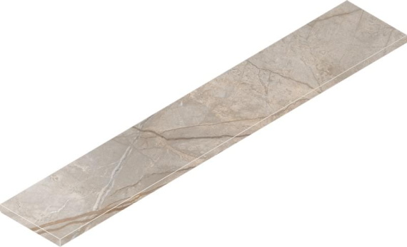 Italon 620070002634 Stellaris Elegant Silver Scalino Angulo Sx 33x160