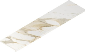 Italon 620070002592 Stellaris Calacatta Gold Scalino Front 33x120
