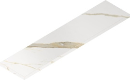 Italon 620070002606 Stellaris Calacatta Gold Scalino Angulo Sx 33x120