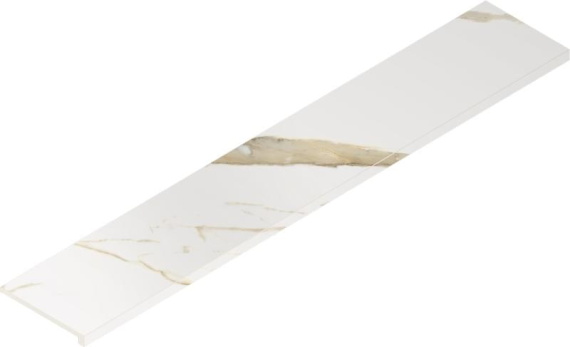 Italon 620070002622 Stellaris Calacatta Gold Scalino Angulo Dx 33x160