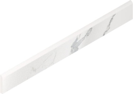 Italon 610130007456 Stellaris Statuario White Battiscopa Lap 7.2x60